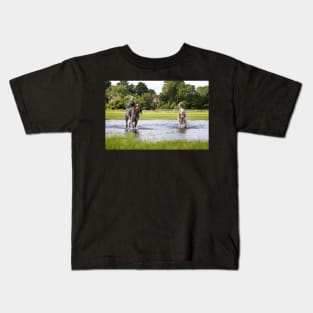 Flooded field Spinoni Kids T-Shirt